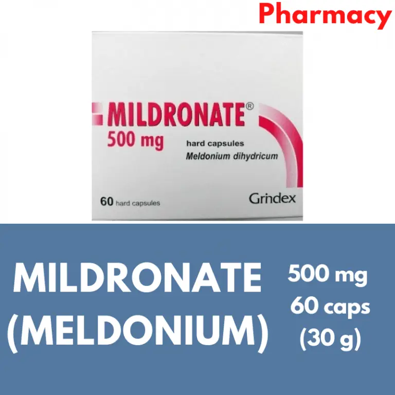MILDRONATE ® [MELDONIUM] 180 pills x 500mg