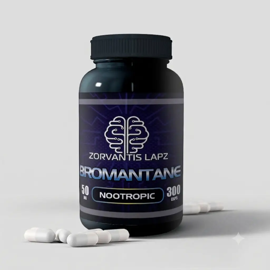 Bromantane (Ladasten) 50mg 300 caps (15000mg)