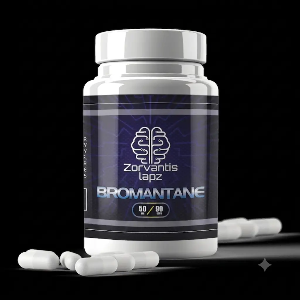 Bromantane (Ladasten) 50mg 90caps (4500mg)