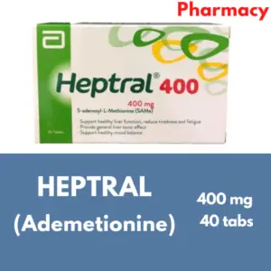 Heptral [Ademetionine] 400mg 40 tabs
